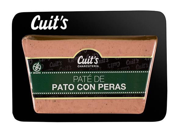  Paté de pato con peras 