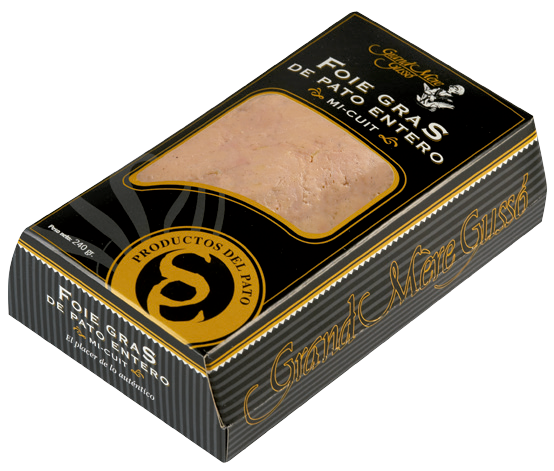 Foie gras de pato entero «Mi-Cuit»