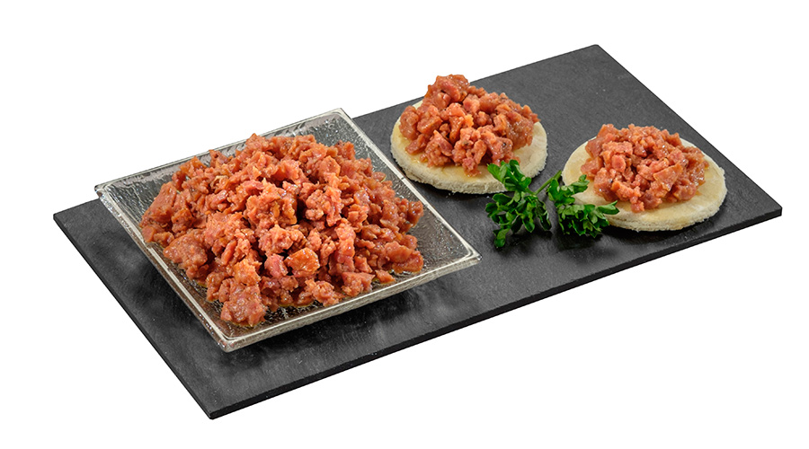 Grilled mince ideal for pizza