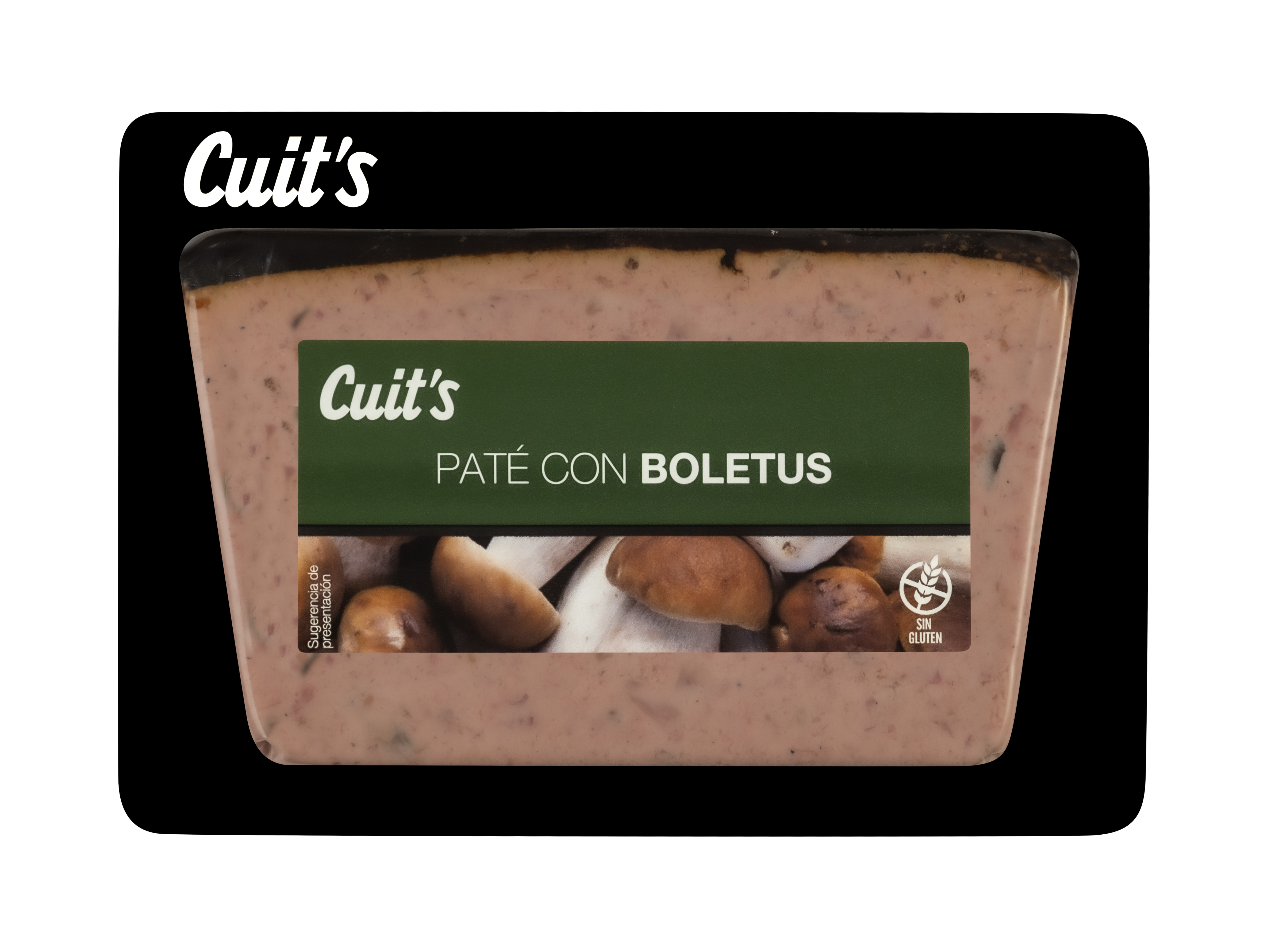 Paté con boletus