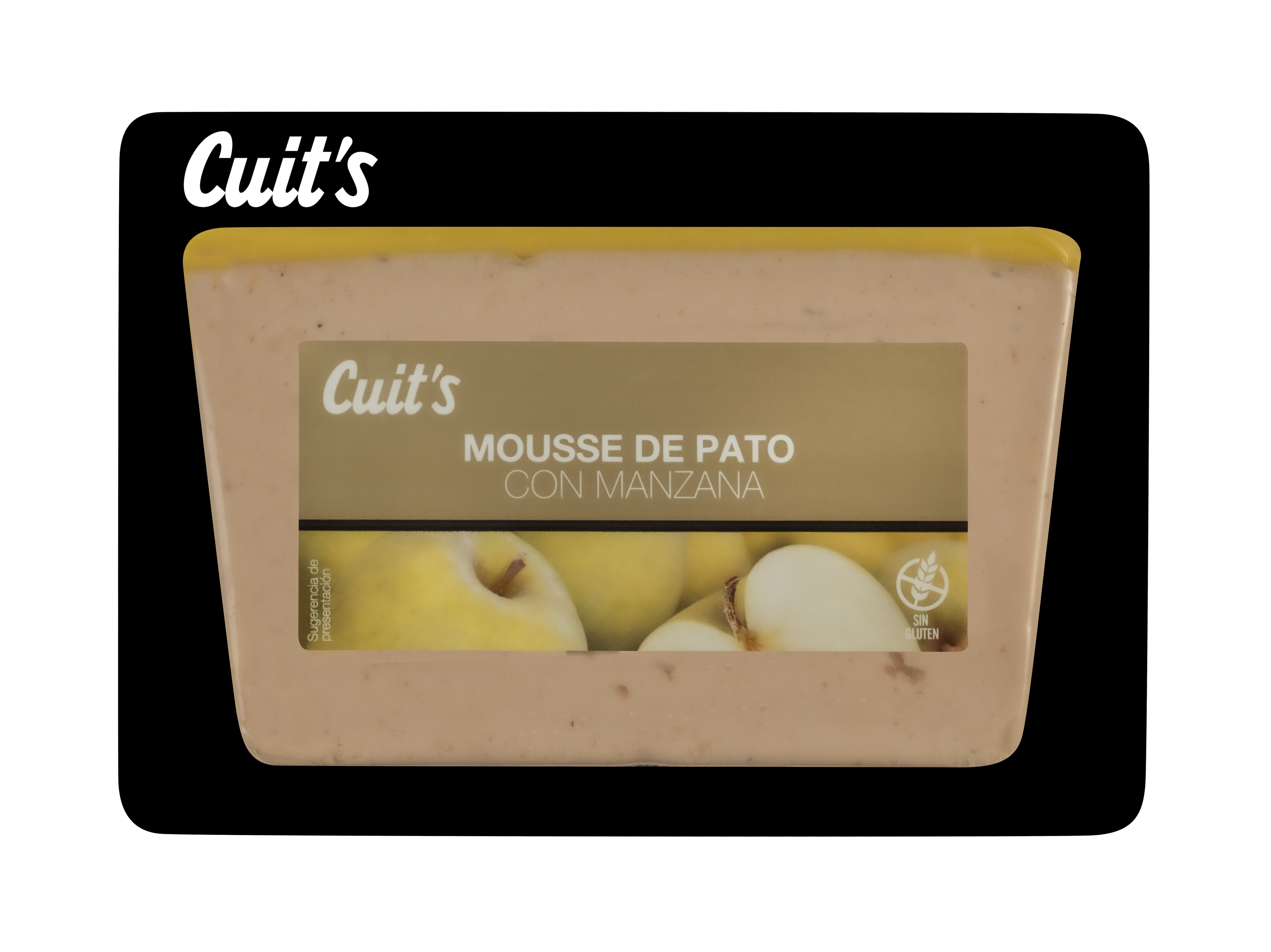 Mousse de pato de Manzana
