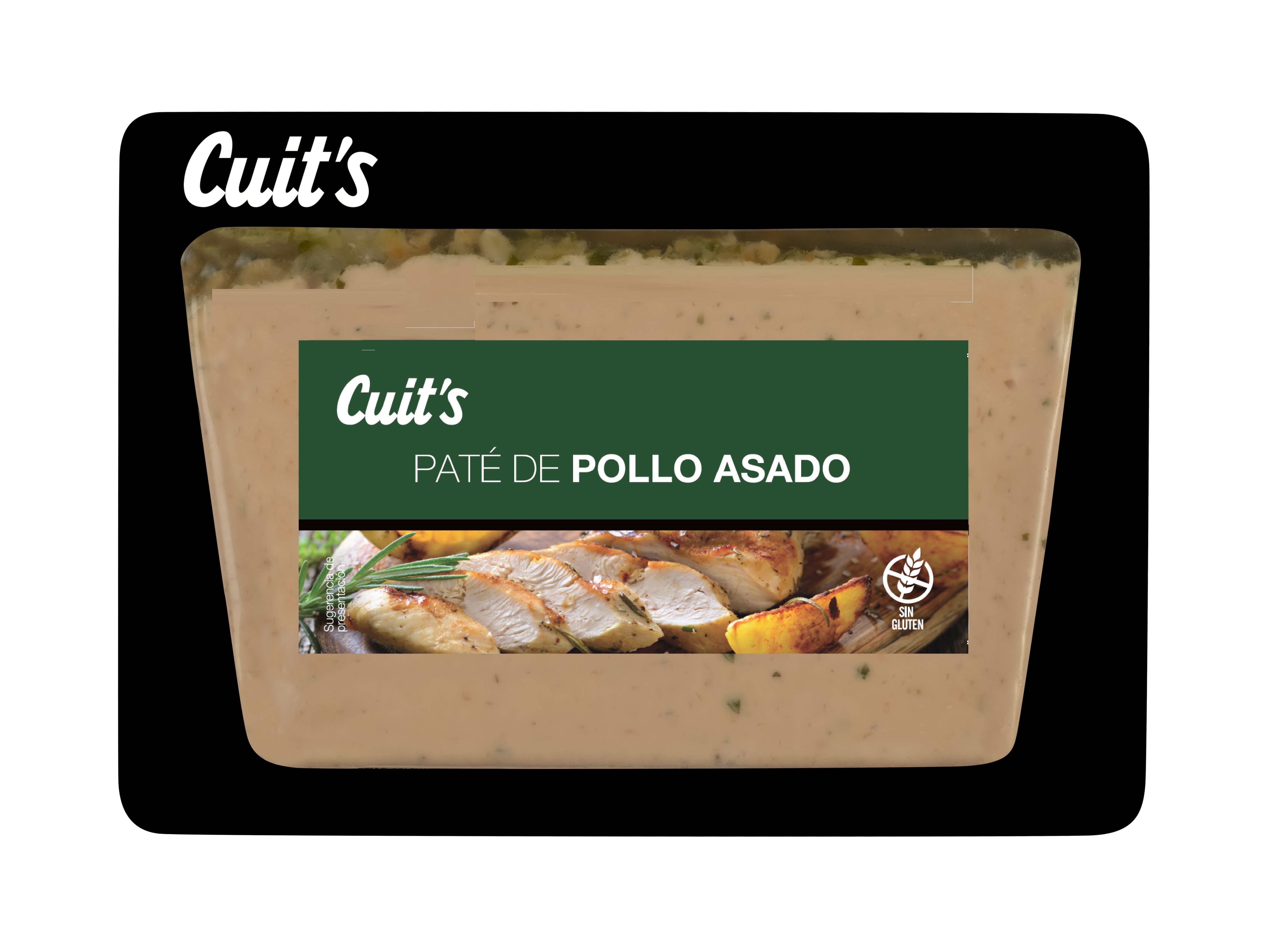 Paté de pollo asado